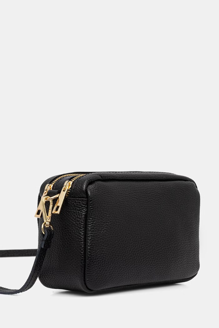 Answear.LAB torebka crossbody damska skórzana 497.hak czarny WA25