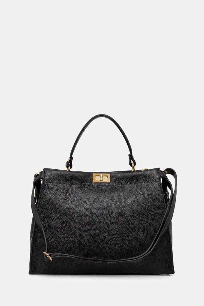 Accesorii Answear.LAB poseta de piele 952.hak negru