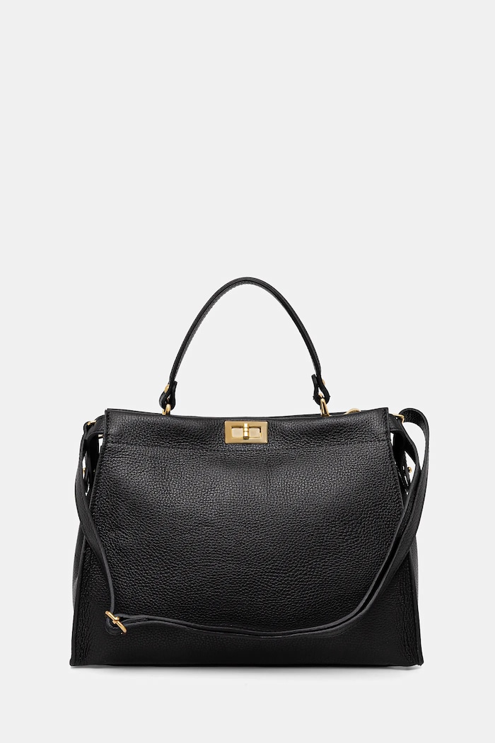 Accesorii Answear.LAB poseta de piele 952.hak negru