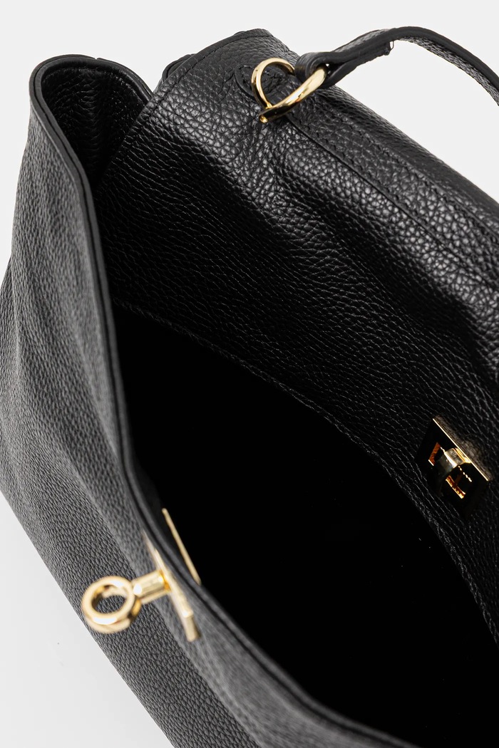 Poseta de piele Answear.LAB negru MBP090HG3.iak