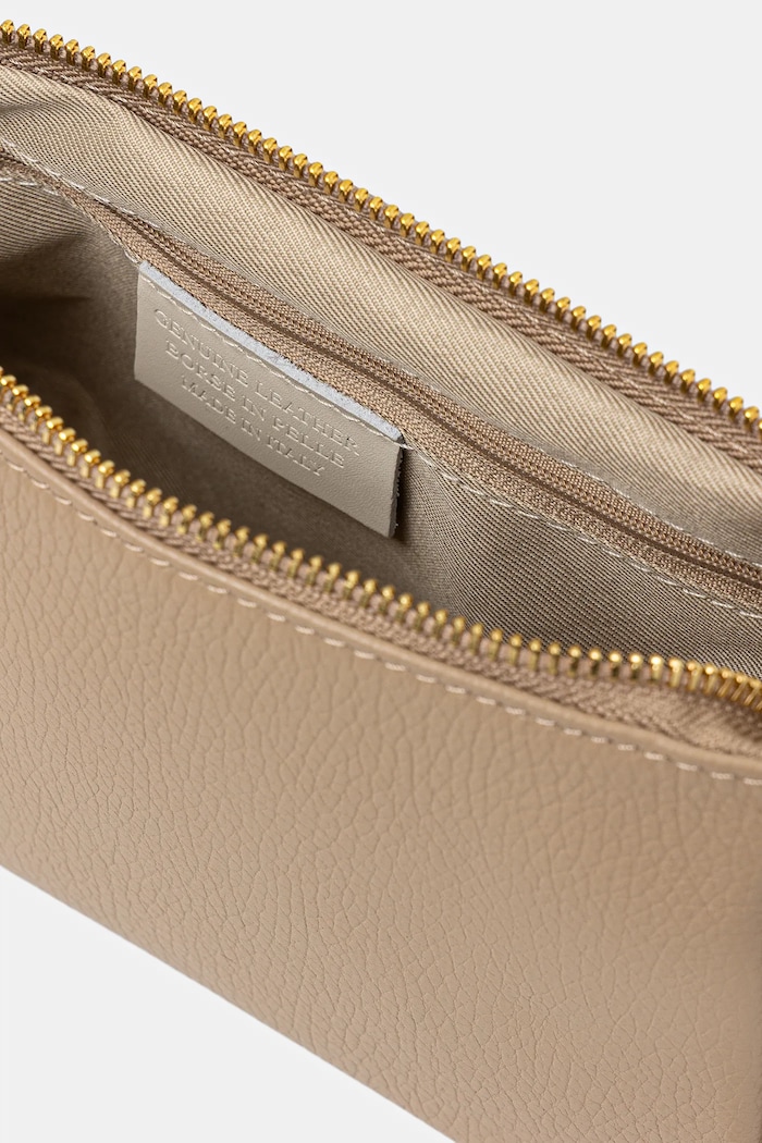 Kožená kabelka Answear.LAB MBP086HO1.iak béžová