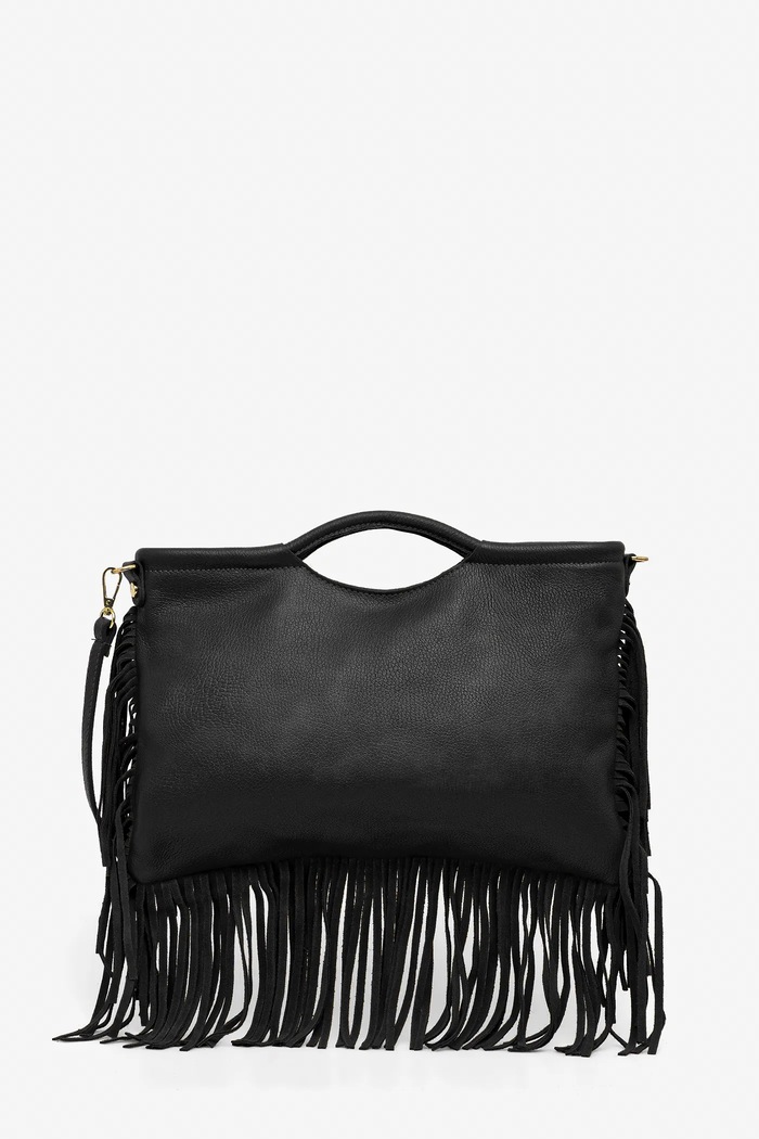 Answear.LAB poseta de piele MBP105HG2.iak negru WA00