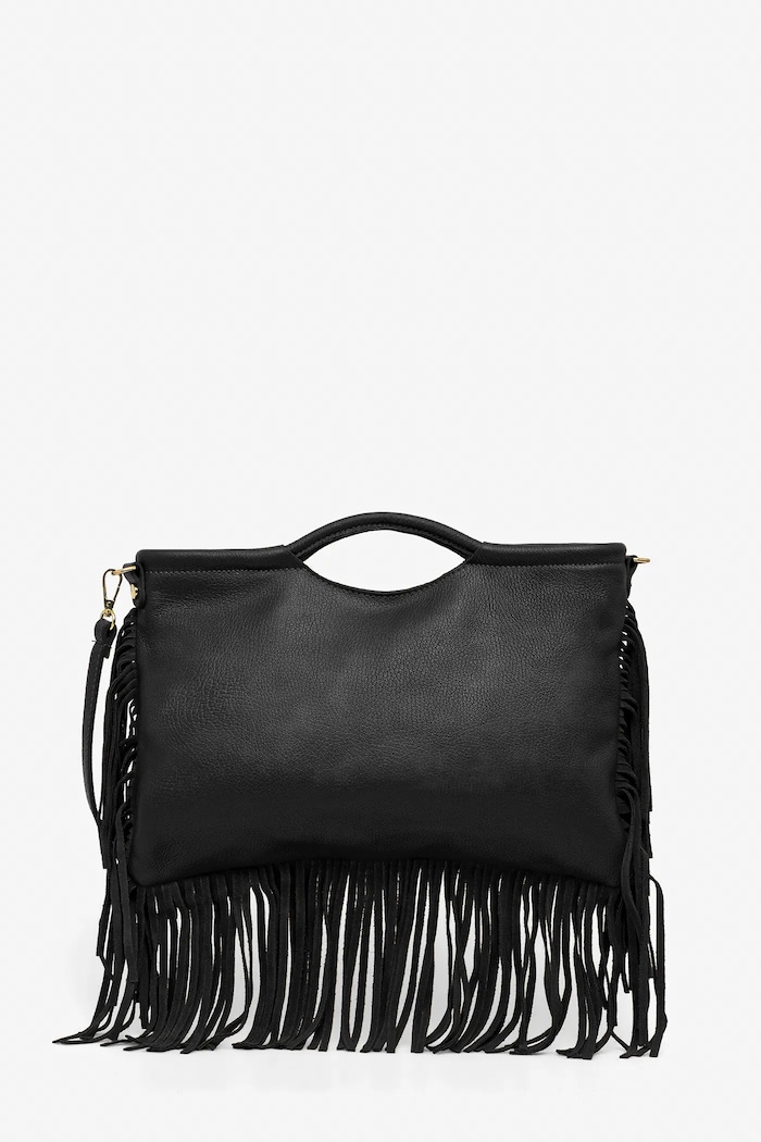 Answear.LAB poseta de piele MBP105HG2.iak negru WA00