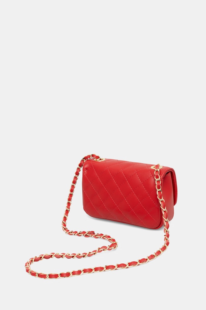 Akcesoria Answear.LAB Torebka crossbody damska skórzana 0067.hak czerwony