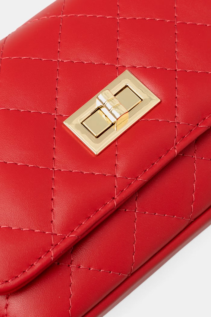 Torebka crossbody damska skórzana Answear.LAB 0067.hak czerwony