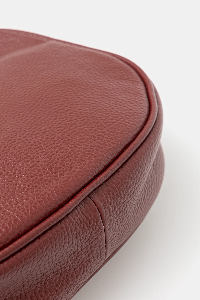Kožená kabelka Answear.LAB burgundské 249615.hak