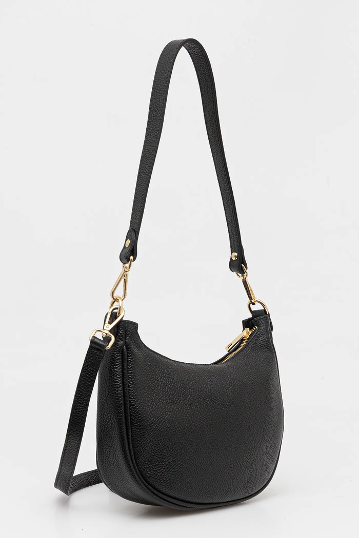 Answear.LAB Poseta de piele 249615.hak negru WA25