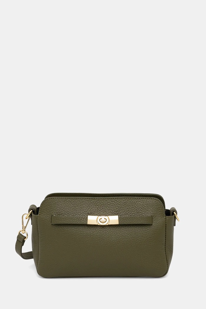 Answear.LAB poseta de piele uni verde SR2ML.psr