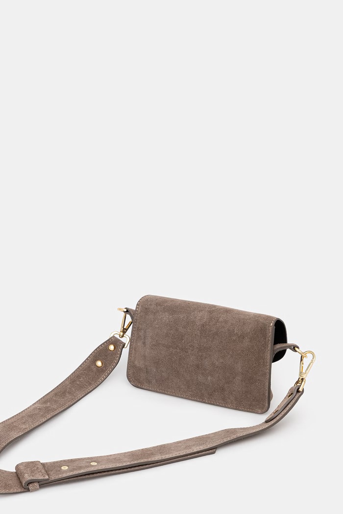 Akcesoria Answear.LAB torebka crossbody damska zamszowa SR9MZ.psr brązowy
