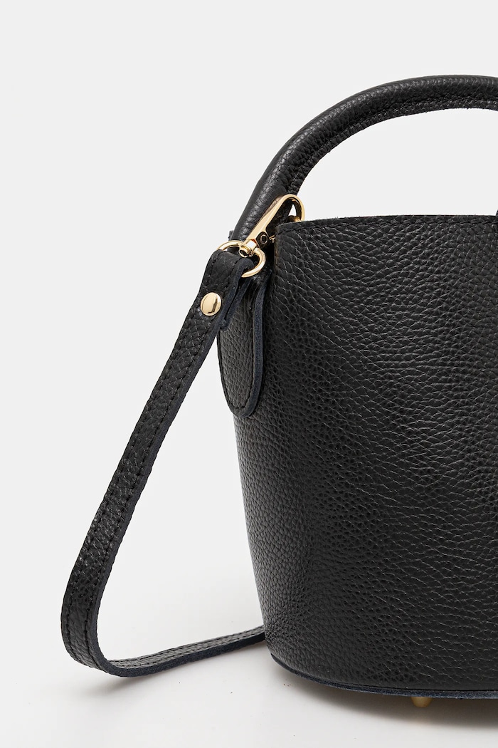 Accesorii Answear.LAB poseta de piele 1227.hak negru