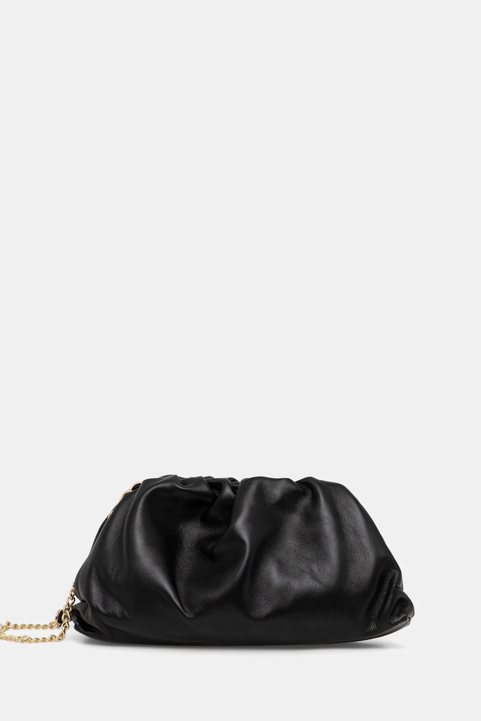 Answear.LAB poseta de piele uni negru 1161.hak