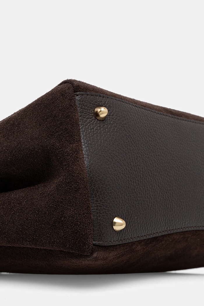 Semišová kabelka Answear.LAB Modelo 1.9.1 hnědá