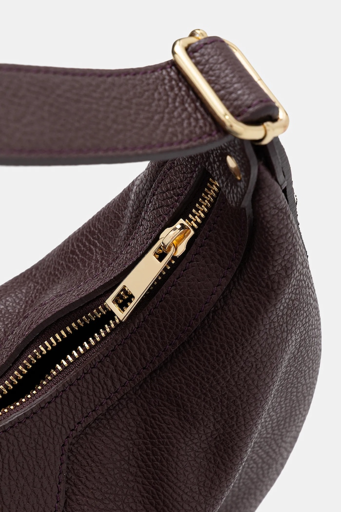Answear.LAB poseta de piele 1363.hak burgundia