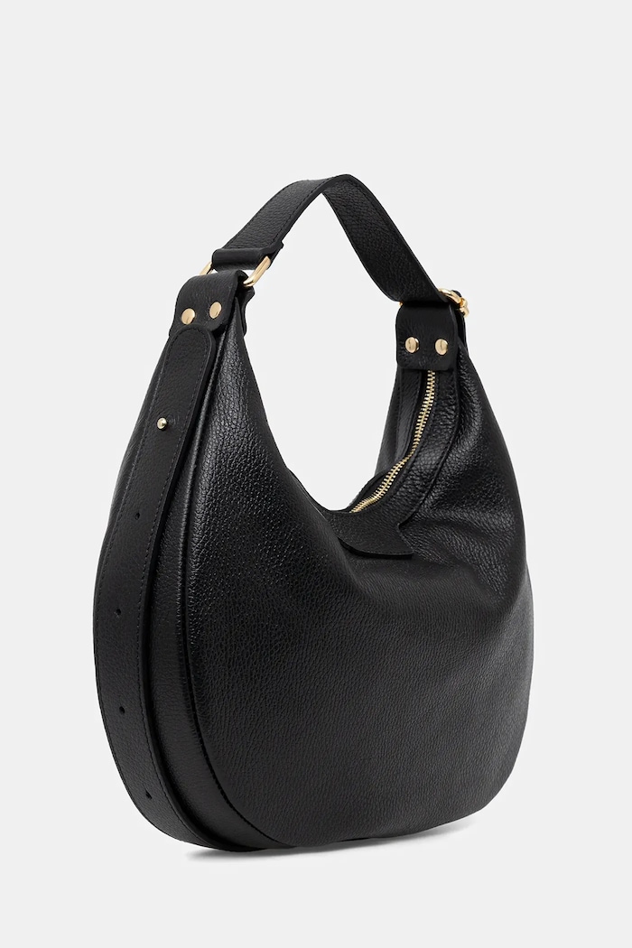 Answear.LAB Poseta de piele 1363.hak negru WS26