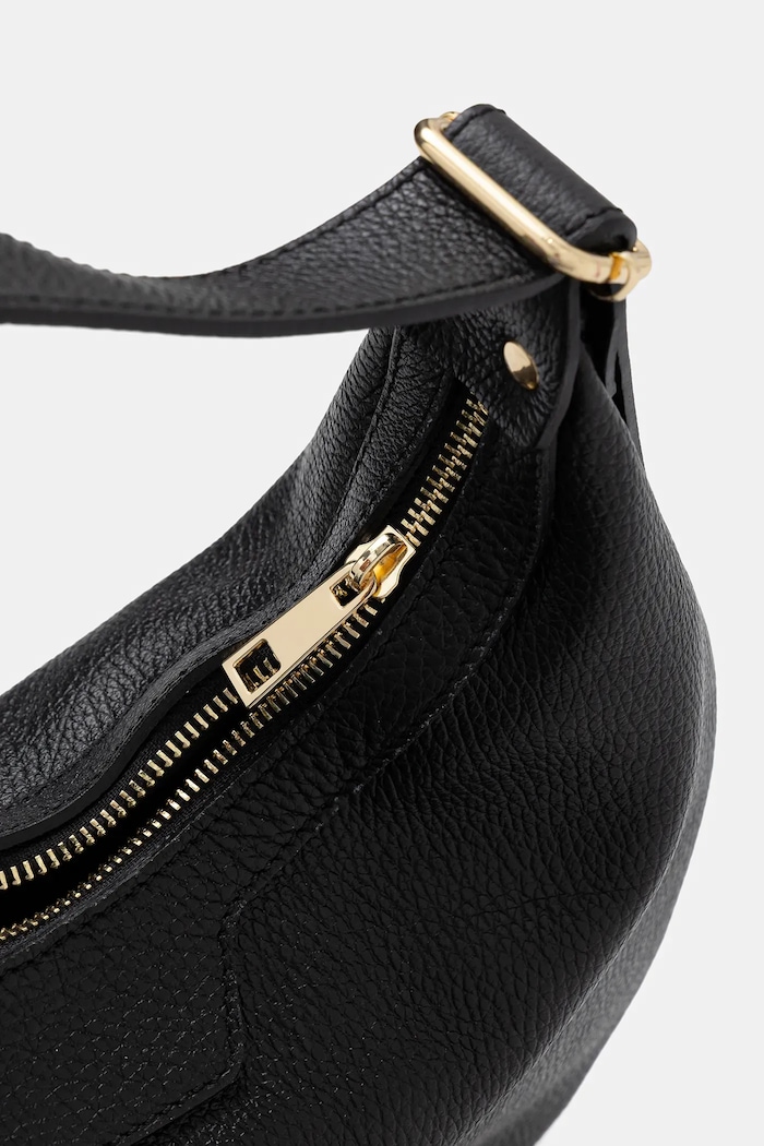 Poseta de piele Answear.LAB negru 1363.hak