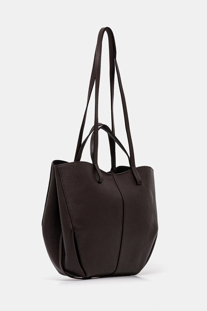 Dodatki Answear.LAB shopper torba ženska usnjena A00003-G rjava