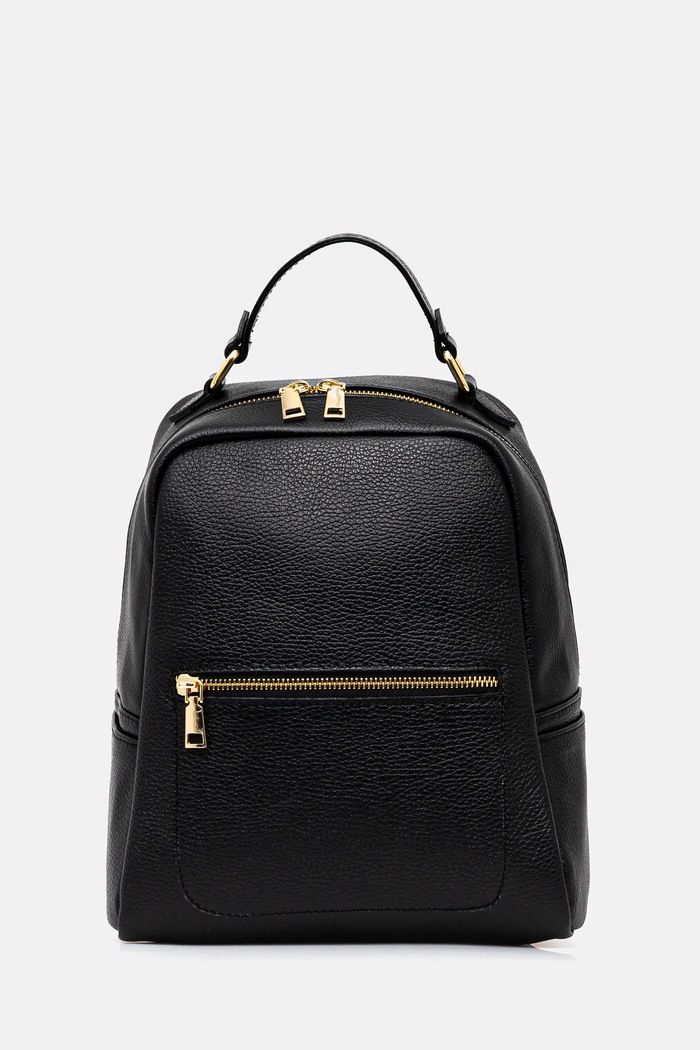 Kožený ruksak Answear.LAB elegantné čierna A00005