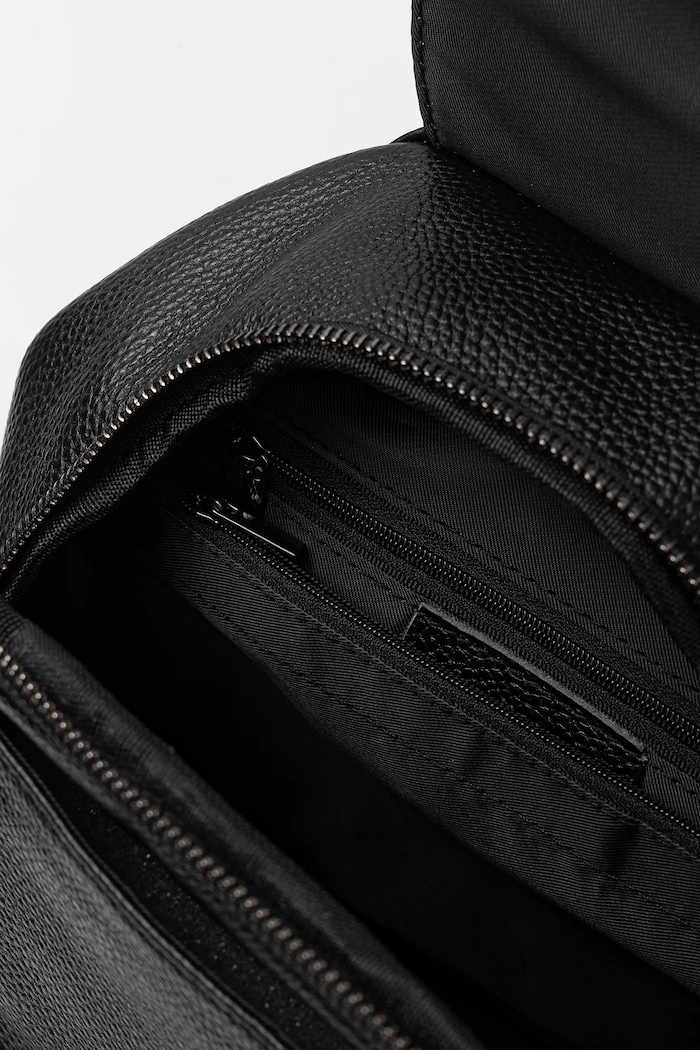 Kožený batoh Answear.LAB bag2.cjk černá
