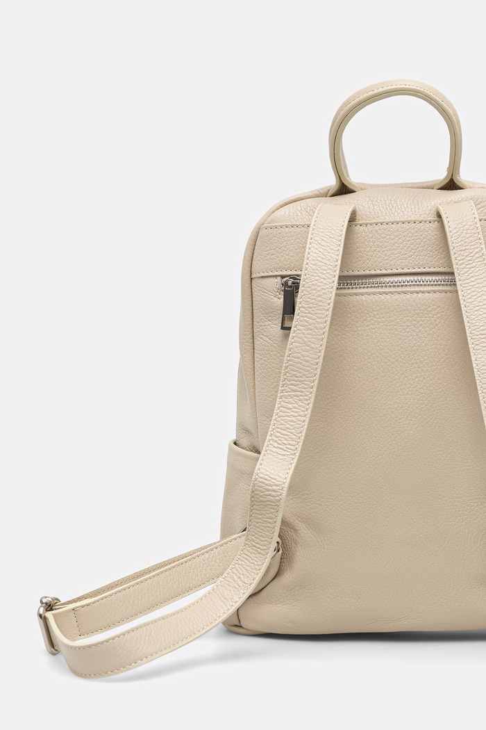 Dodatki Answear.LAB nahrbtnik ženski usnjeni 1099 bež