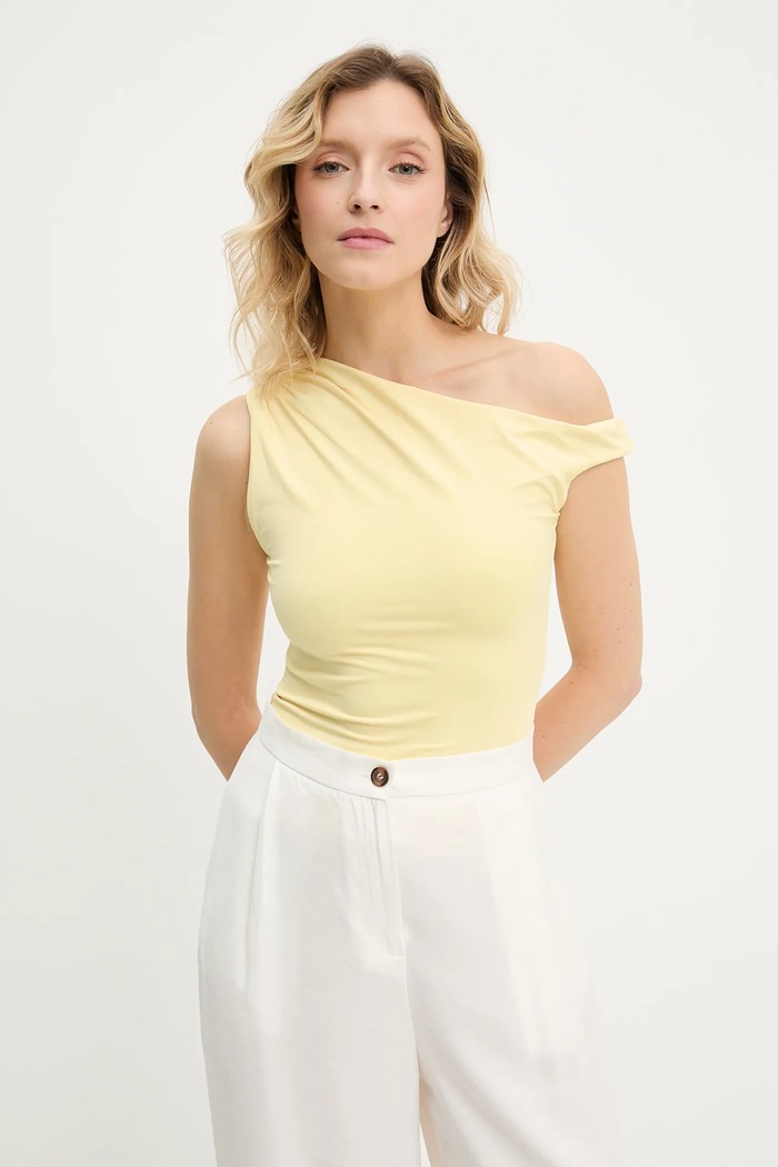 Answear Lab top galben 23379
