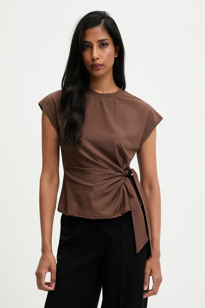 Answear.LAB Tricou maro 1505-1.hak