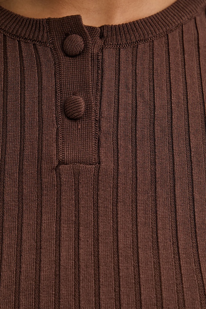 Tricou Answear.LAB maro DLV.10756.tos