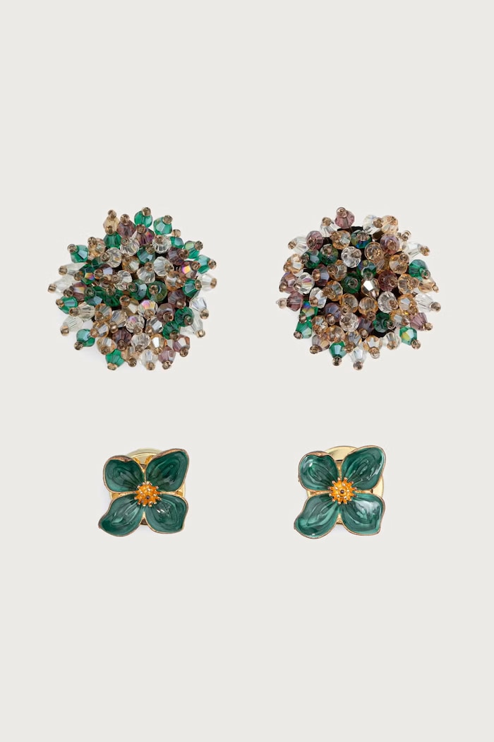 Answear.LAB Nakładki na guziki damskie 2-pack YL-3.YL-5g.cjk multicolor WA26