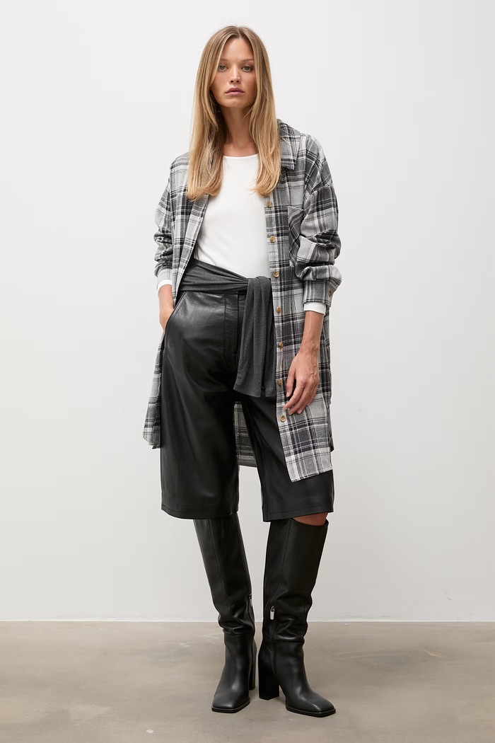 Answear.LAB Longsleeve damski bawełniany z elastanem ASC -2776.fjk biały WA26