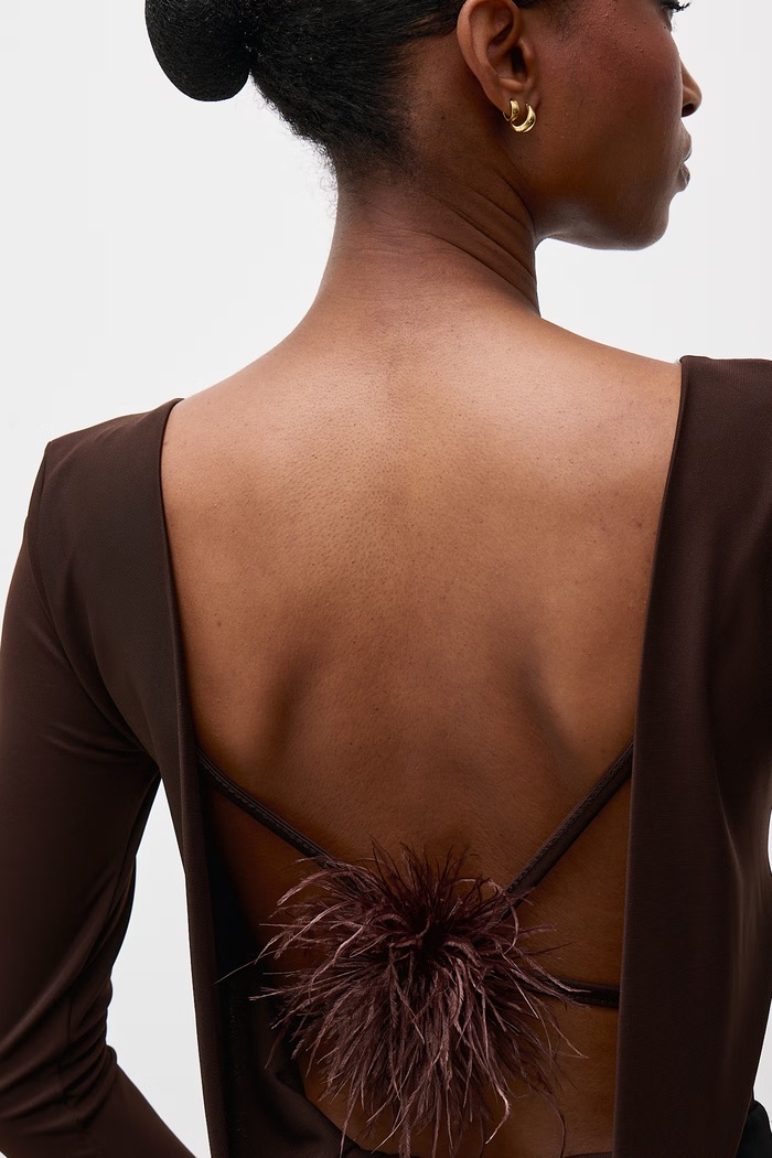 Body damskie Answear.LAB brązowy 95639.ijr