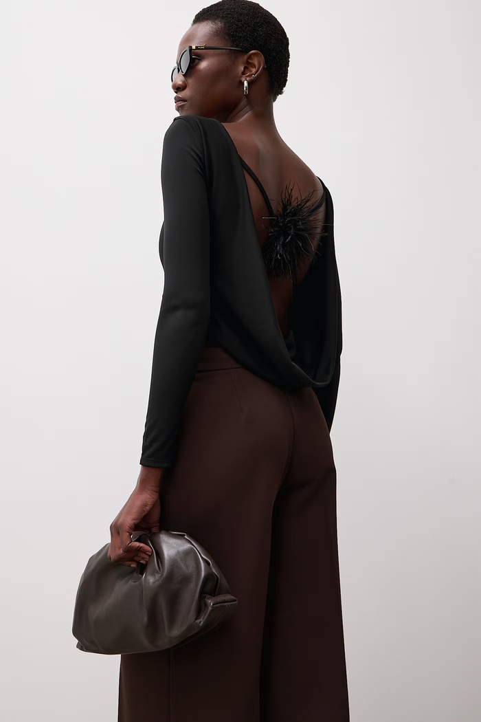 Body damskie Answear.LAB czarny 95639.ijr