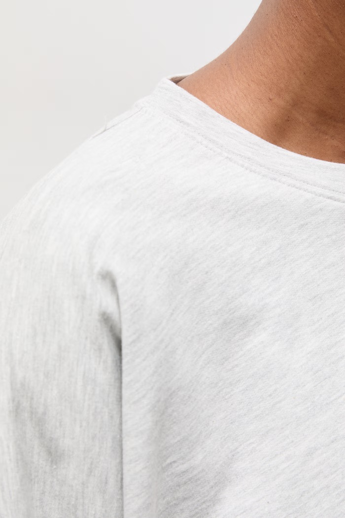 Answear.LAB bluza damska z bawełną POPPY.tok szary
