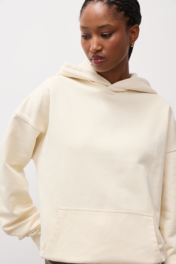 Bluza z kapturem damska bawełniana Answear.LAB G0363020.hak beżowy