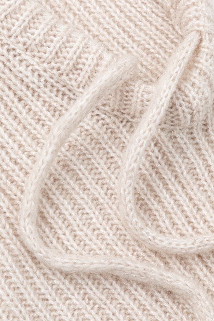 Akcesoria Answear.LAB Kaptur damski z wełną merino WA25-CAD000 | 2311303 beżowy