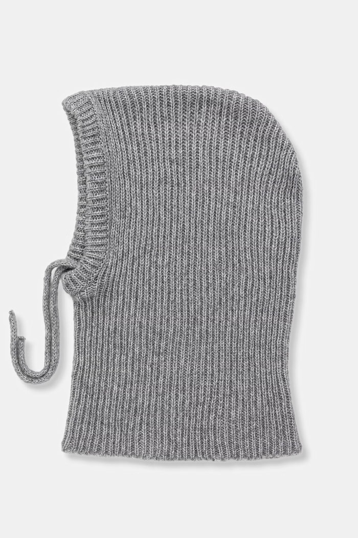 Answear.LAB Kaptur damski z wełną merino WA25-CAD000 | 2311303 szary WA26