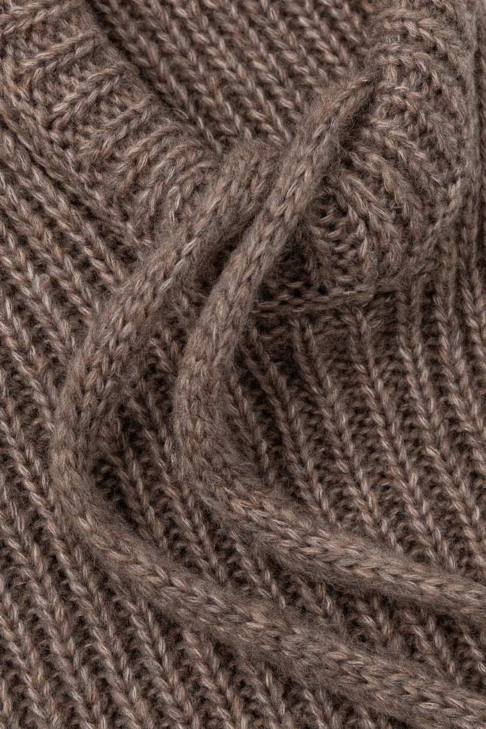 Akcesoria Answear.LAB Kaptur damski z wełną merino WA25-CAD000 | 2311303 beżowy