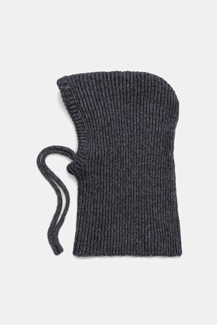 Answear.LAB Kaptur damski z wełną merino WA25-CAD000 | 2311303 szary WA26
