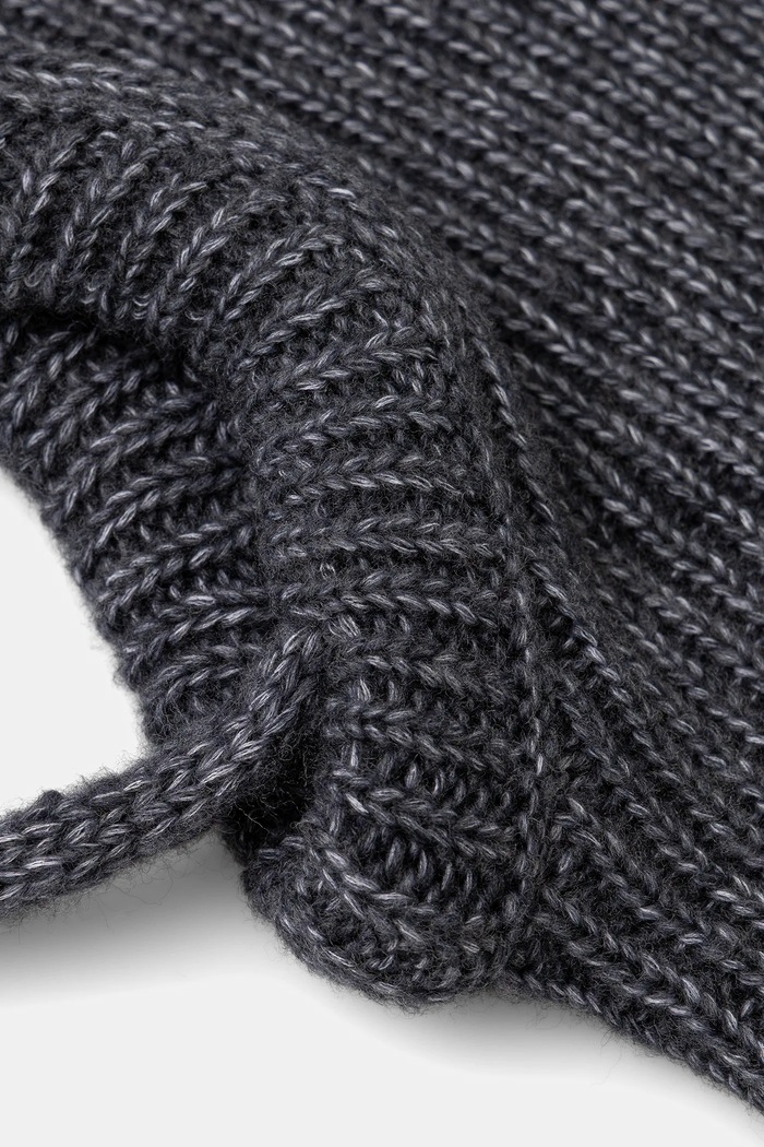 Akcesoria Answear.LAB Kaptur damski z wełną merino WA25-CAD000 | 2311303 szary