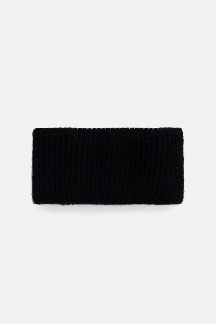 Answear.LAB Opaska na głowę damska z wełną merino 2311668 czarny WA26
