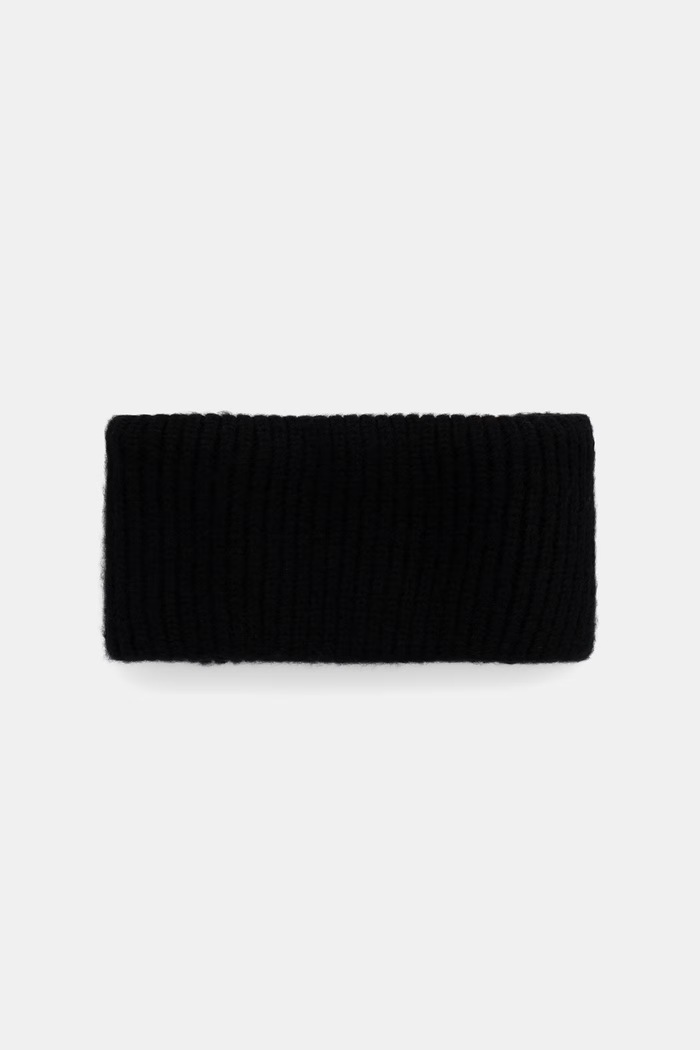 Answear.LAB Opaska na głowę damska z wełną merino 2311668 czarny WA26