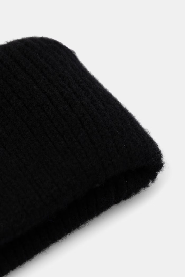 Akcesoria Answear.LAB Opaska na głowę damska z wełną merino 2311668 czarny