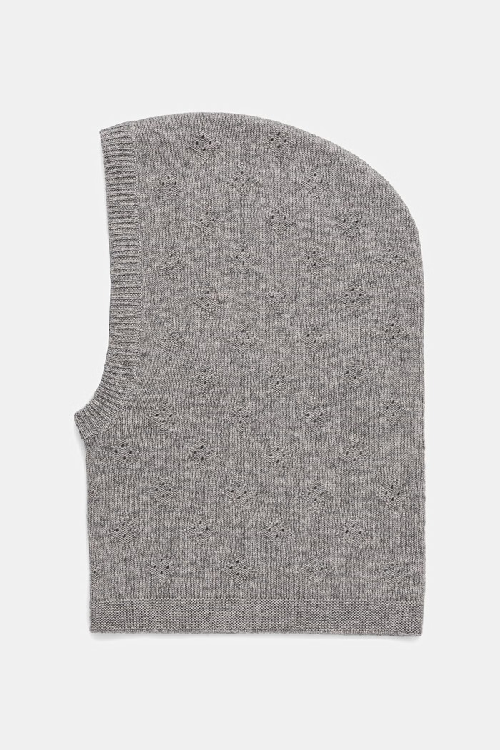 Answear.LAB Kaptur damski wełniany WA26-CDD018 szary WA26