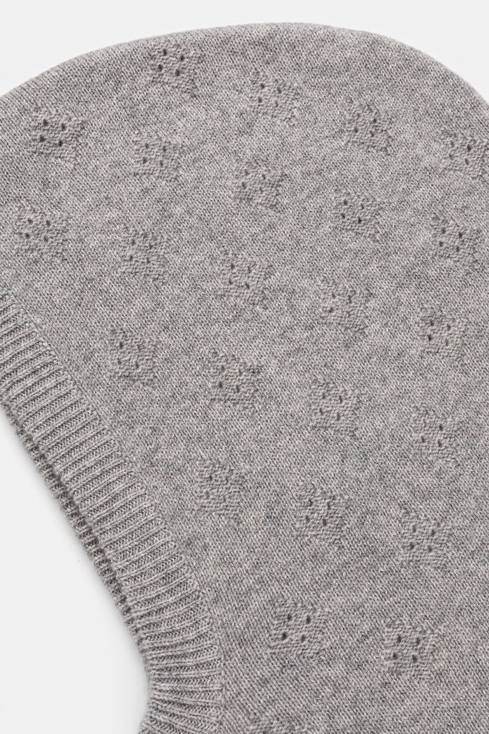 Akcesoria Answear.LAB Kaptur damski wełniany WA26-CDD018 szary