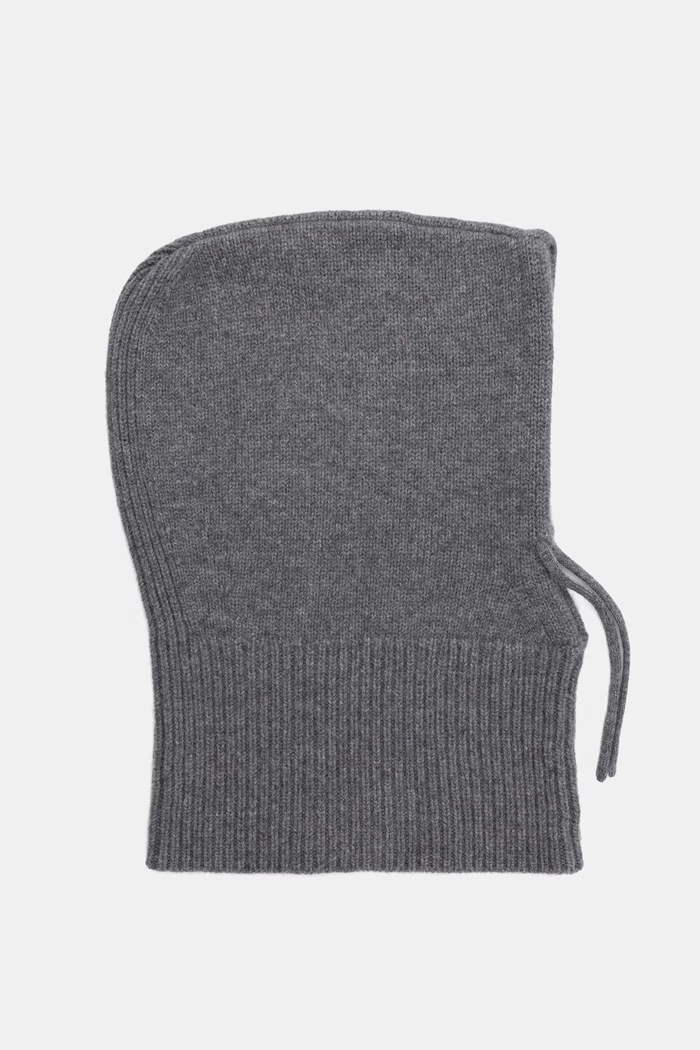 Answear.LAB Kaptur damski wełniany WA26-CDD019 szary WA26