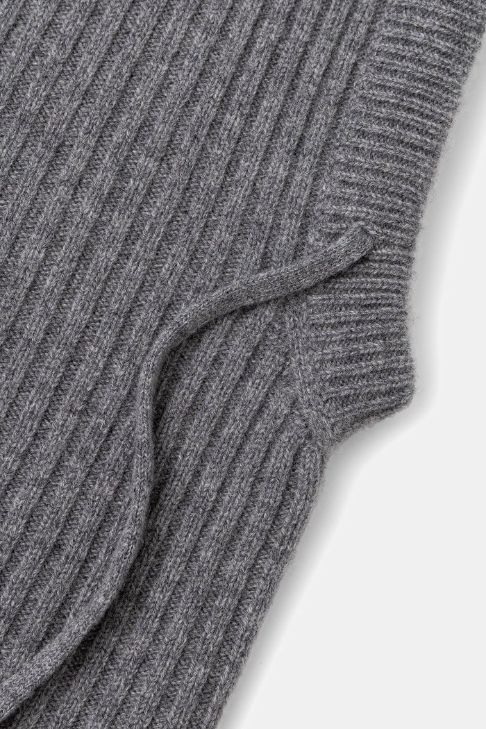 Akcesoria Answear.LAB Kaptur damski z wełny merino WA26-CDD020 szary