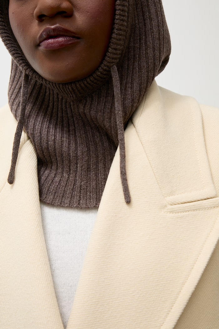Answear.LAB Kaptur damski z wełny merino WA26-CDD020