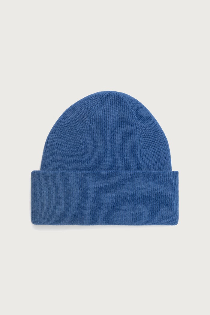 Answear.LAB Czapka beanie damska wełniana niebieski QH-1.cjk