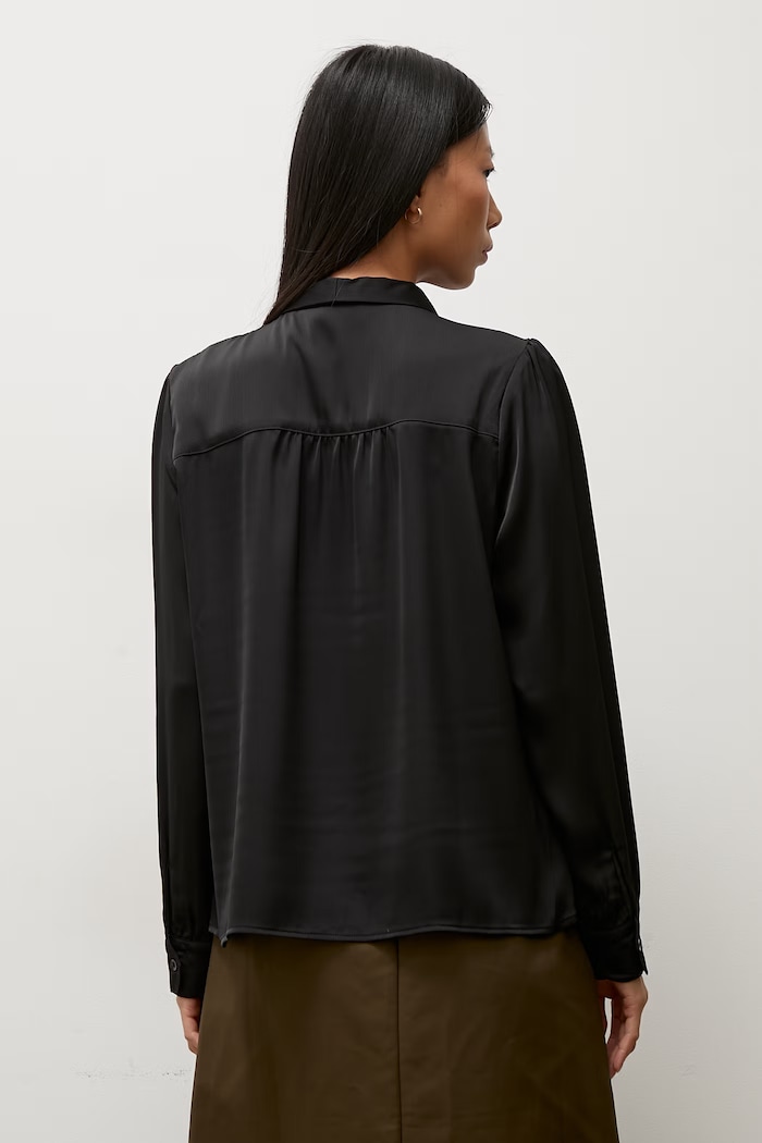 Odzież Answear.LAB koszula damska z bawełną 670404.hak czarny
