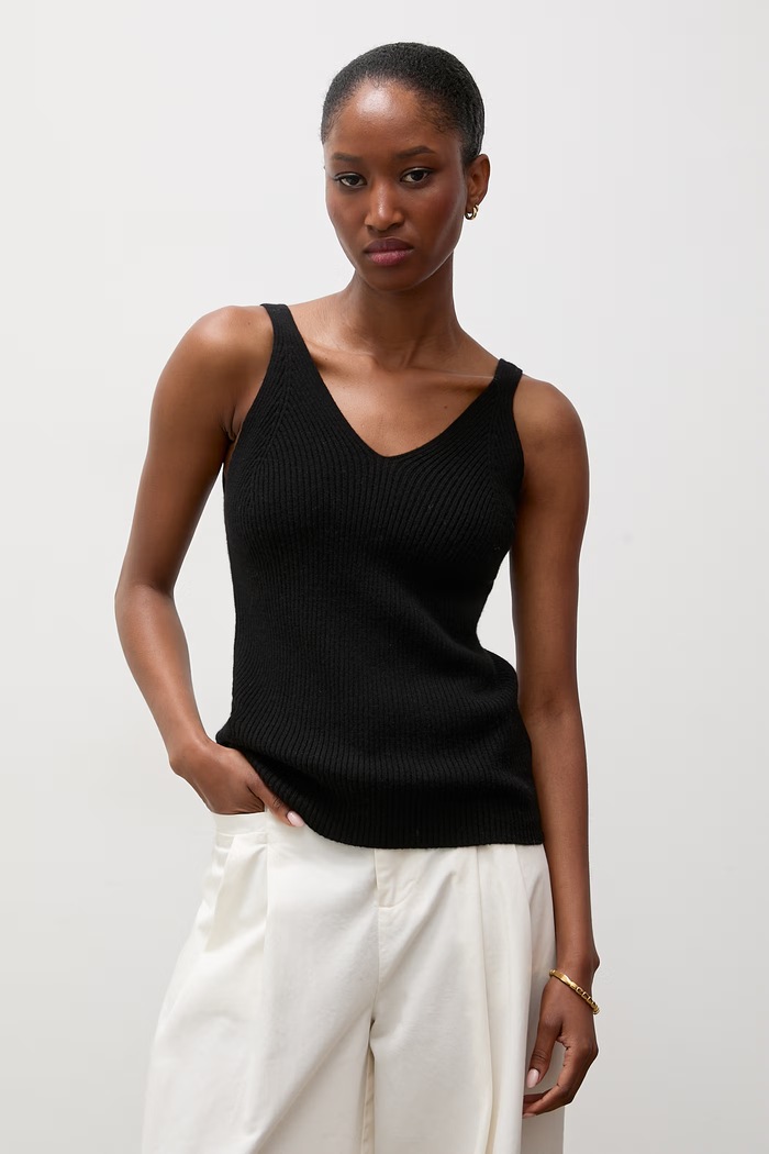 Top swetrowy damski wełniany Answear.LAB ASR-2601 czarny