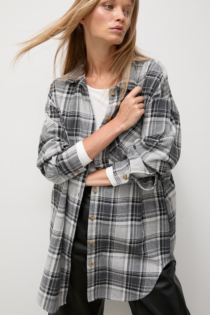 Answear.LAB koszula damska z bawełną AW27-095.isr