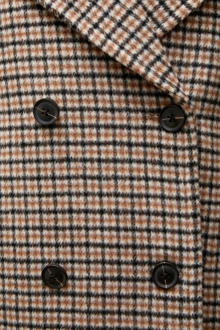 Answear.LAB Krótki płaszcz damski z wełną WA26.KPD011